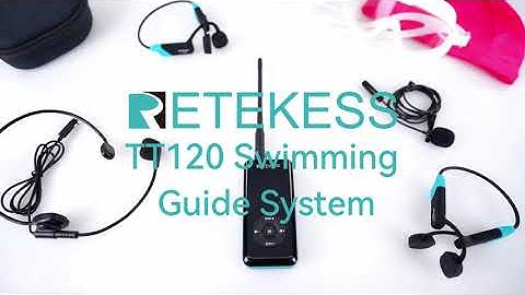 Retekess TT120 Tour Guide System Swim Coach Communicator