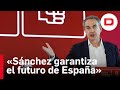 Zapatero asegura que Sánchez garantiza «el futuro de la unidad de España»