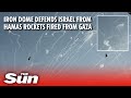 Rockets fired from Gaza by Hamas towards Israel&#39;s Ashkelon intercepted by Iron Dome