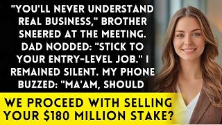Brother Said 'You'll Never Understand Business'   Then His $84 Million Funding Got Pulled