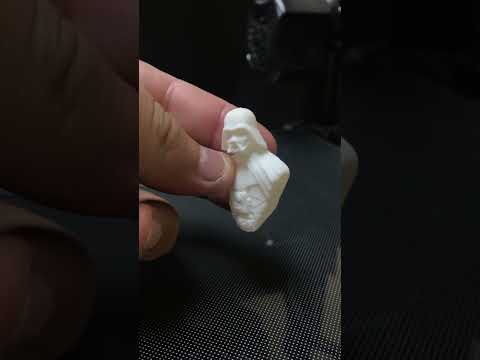 3D Printing TINY Darth Vader Timelapse Part 1 #shorts - video from Cosine Additive