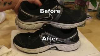 Learn a new way to clean shoes. what do you want do?