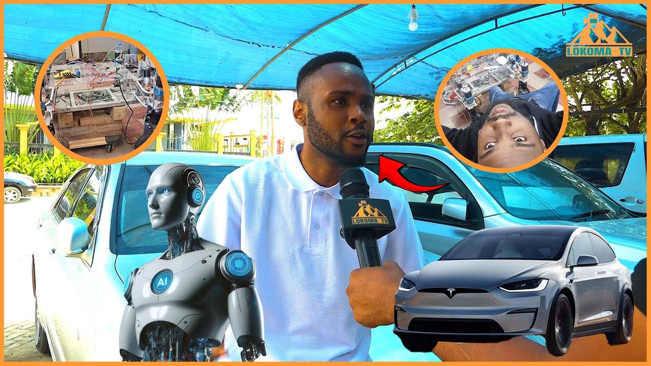 MTANZANIA AWAGUMZO KUTENGENEZA GARI INAYOTEMBEA BILA DEREVA/NIMETENGENEZA NA WAMAREKANI/MAROBOTI YAP