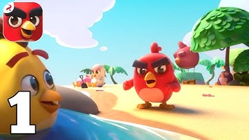 ANGRY BIRDS JOURNEY - Gameplay Walkthrough Part 1 -  Level 1-10 (Android, iOS)