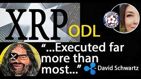 Ripple CTO David Schwartz speaks out on XRP use case, Liquidity vs ODL Clarification