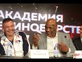 Тайсон, Цзю и Проводников. Пресс-конференция.Tyson , Tszyu, Provodnikov. Press-conference.