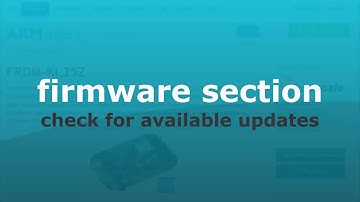 arm MBED firmware update