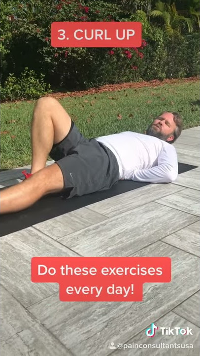 Spine Stability Exercises - McGill's Big 3