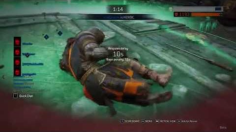 For honor Invisible bug