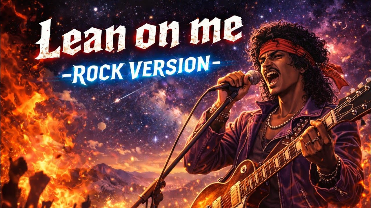 Lean On Me_Bill Withers || Rock Version 🎸💐