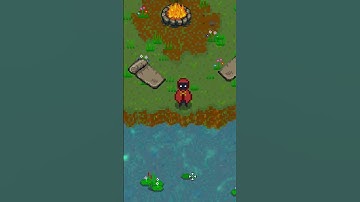 Added water tiles and plants! #shorts #solodev #indiegame #pixelart #gamemakerstudio2