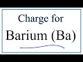 Ionic Charges and Barium Properties