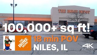 Exploring 100,000 sqft in 18 mins: Home Depot Niles IL- Unveiling the Gigantic DIY Wonder