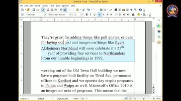 Class IX  ¦¦  Word Processor ¦¦  Formatting features
