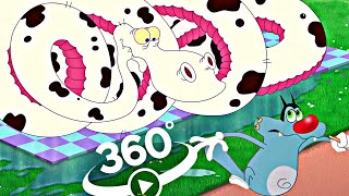 Como Oggy vs Sean monster (360 degree minecraft)