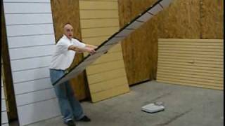 Slatwall Ultra-lite Display-slat vs. MDF