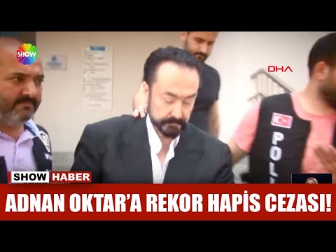 Adnan Oktar'a 8 bin 658 yıl hapis!