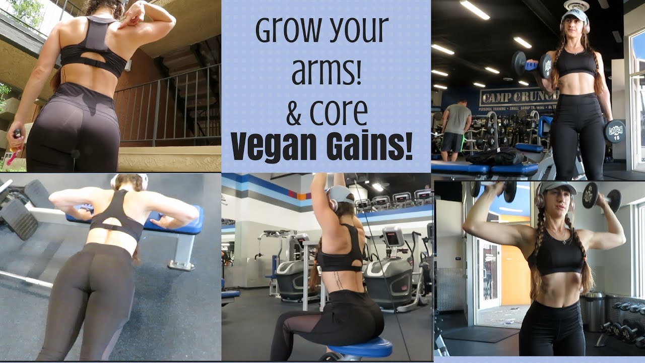 HOW TO GROW YOUR ARMS! CORE EXERCISES TO TARGET LOWER ...