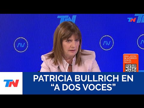PATRICIA BULLRICH I "Yo me pregunto por qué la CGT se quiere movilizar al Congreso"