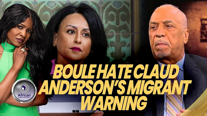 Democratic Boule DESPISE Dr. Claud Anderson Because He Exposed Migrant Replacement Plot