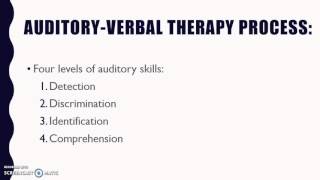 Auditory-Verbal Therapy