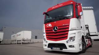 Mercedes Benz Actros Truck 2016 Efficiency Run