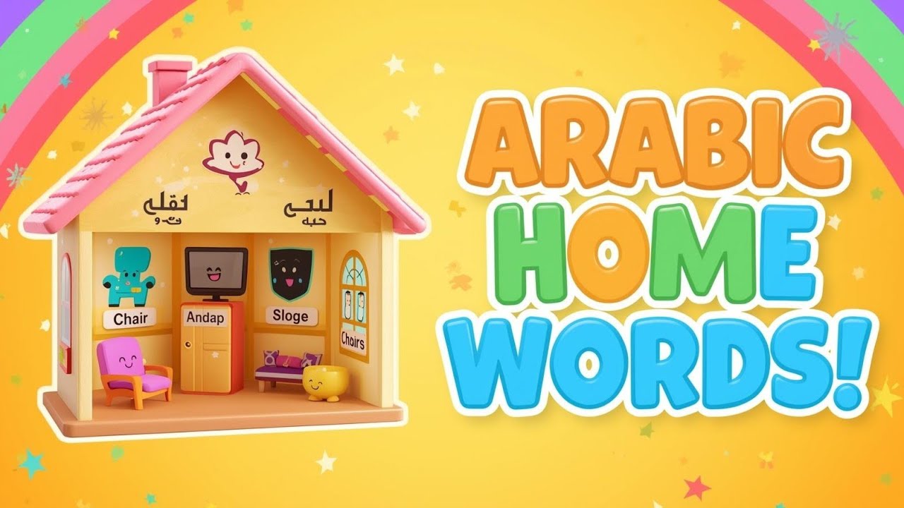 Bahasa Arab Anak: Benda-Benda di Rumah Lengkap & Mudah Dipahami