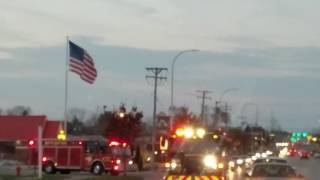 B.A.F.D Engine and Rescue 31 responding