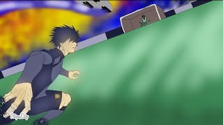 Rin Scores His First World Cup Goal Blue Lock Animation