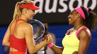 Serena Williams vs Maria Sharapova AO 2015 Highlights