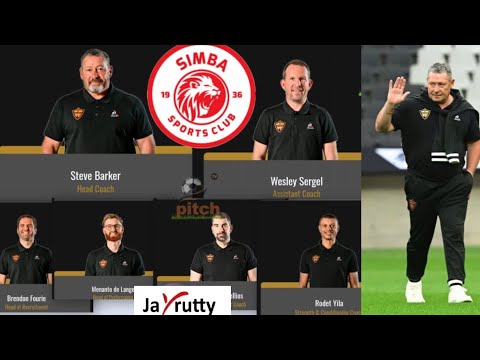 HILI HAPA BENCHI LA UFUNDI SIMBA LIKIONGOZWA NA KOCHA MKUU STEVE BARKER MSÀIDIZI WAKE WESLAY SERGEL