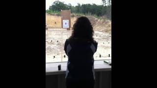 SWMBO taking the NC concealed carry test.
