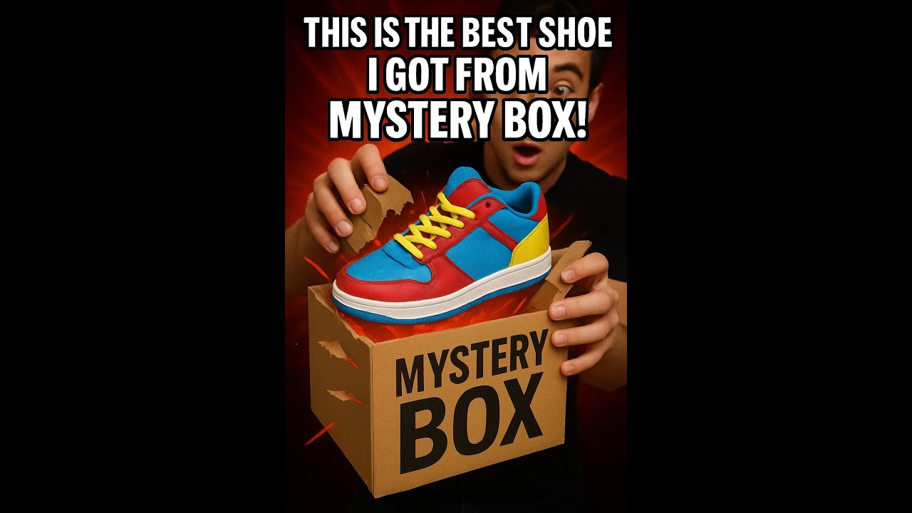 Unboxing a mystery box, best shoes I ever got! 