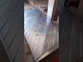 🔧 Puerta Arquitectónica con canales cuadrados diagonales 🔧