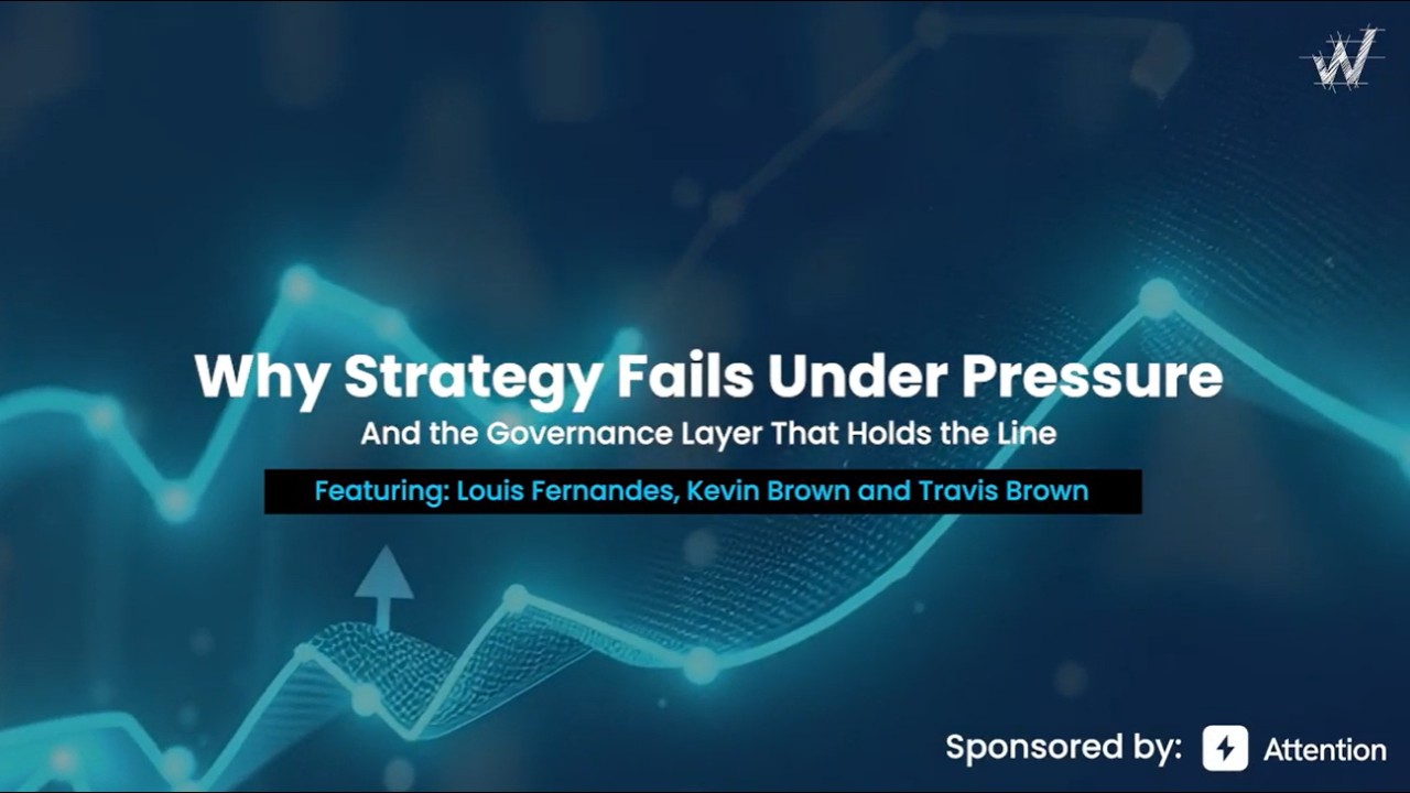 Why Strategies Fail Under Pressure And the Governance Layer That Holds The Line