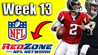 NFL Redzone - Week 13 - Fantasy Watch Party Livestream
