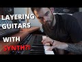 How to layer synths for fat modern metal guitar riff tone  metal production and mixing tutorial