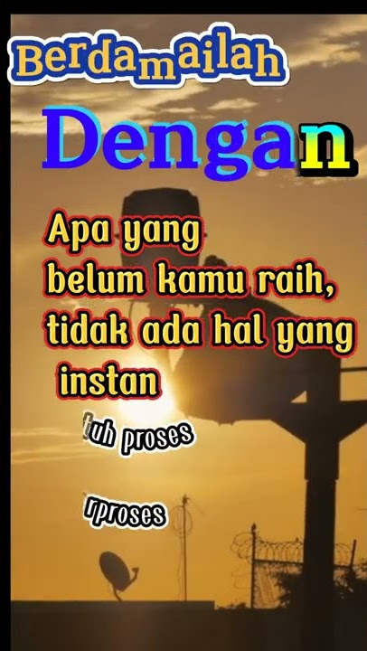 JANGAN BERSEDIH DENGAN KEADAAN INI DedyJo 30 #katakatabijak #motivation #inspirasi #shorts #tiktok