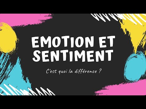 Vidéo: Qu'est-ce que la sentimentalité signifie ?