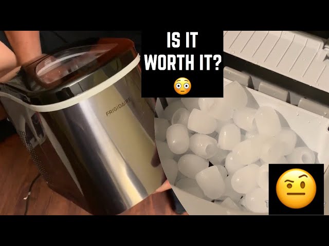 This EPIC Frigidaire countertop Ice Maker from Costco is AMAZING! - 26lbs  per day 