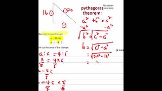 GCSE Maths Exam Question Solved in 60 Seconds! 📐 Pythagoras + Ratio Trick 🔥📄