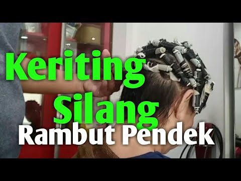 Cara keriting rambut  pendek YouTube