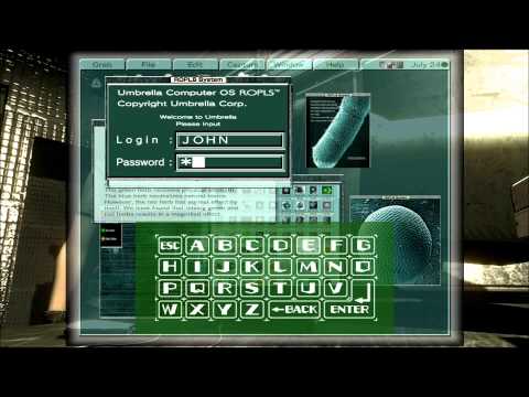 Resident Evil HD Remake Lab Computer Code