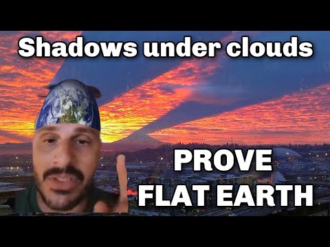 Shadows under clouds PROVE Flat Earth