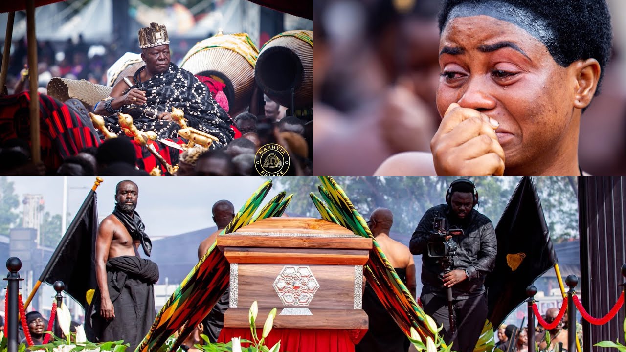 Full Video: Burial Service of the Late Asantehemaa Nana Konadu Yiadom III