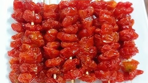 Làm Mứt Cà Chua Dẻo Dai 👉Ăn Thay Kẹo 🍭🍬 | How to make cherry tomato jam