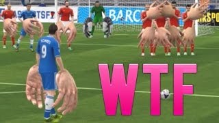Fifa 14 - Giant Hands Funny Glitch