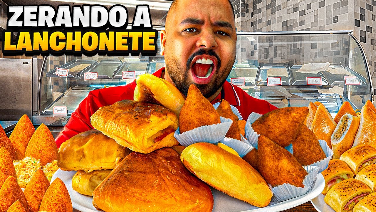 ZERANDO A VITRINE DE SALGADOS😱  *Bugando os funcionários