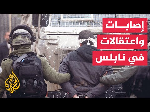 إصابات واعتقالات خلال اقتحام قوات الاحتلال الإسرائيلي مخيم بلاطة في نابلس
