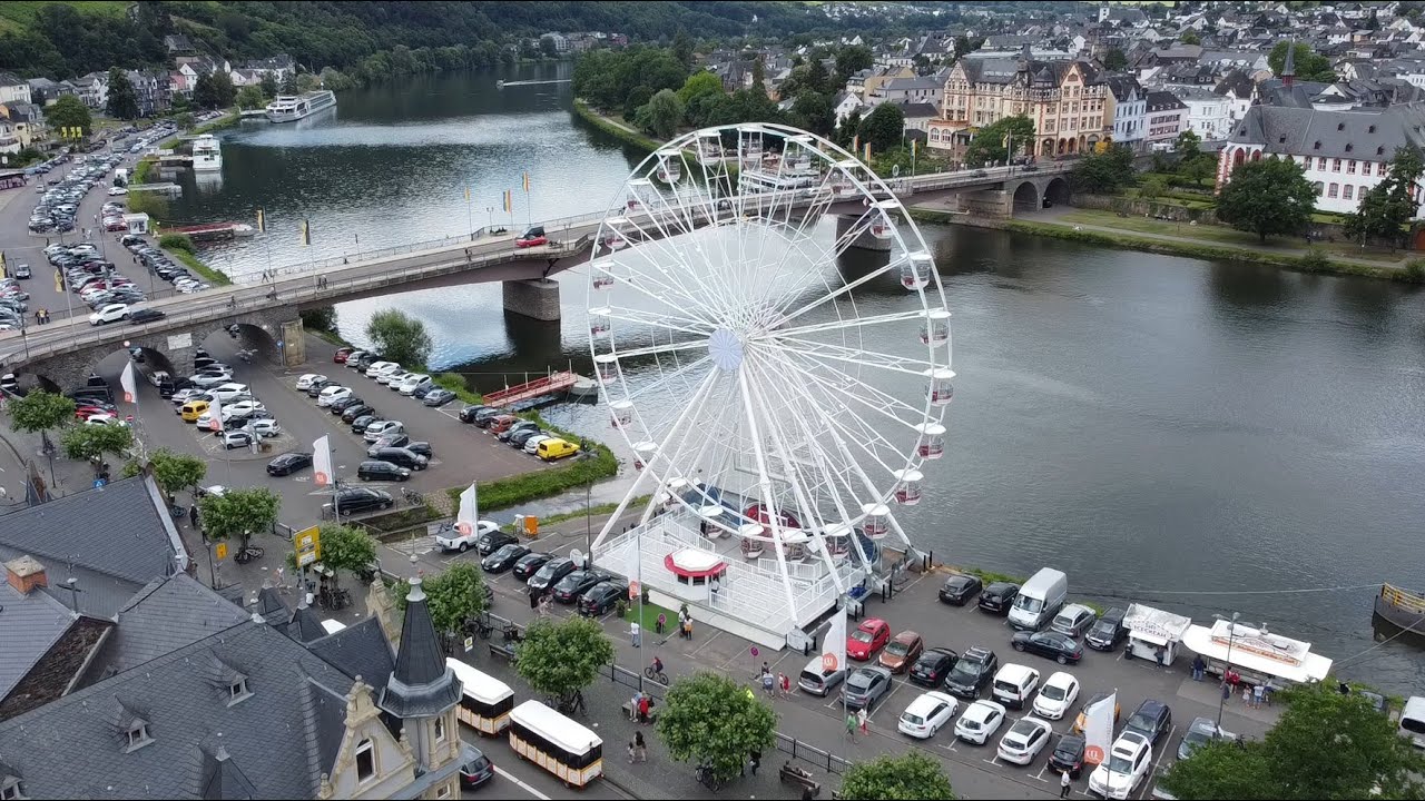 Corona-Hilfe - Riesenrad an der Mosel startet - "Bernkastel Eye"